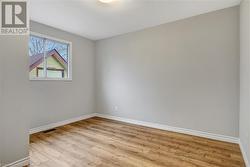 Unfurnished room featuring light hardwood / wood-style flooring - 