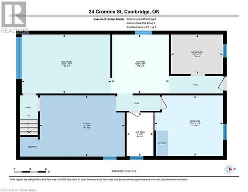 Plan - 24 Crombie Street, Cambridge, ON - Other