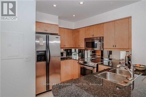 608 - 18 Kenaston Gardens, Toronto, ON - Indoor Photo Showing Kitchen With Double Sink