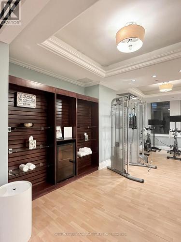 417 - 22 Leader Lane, Toronto, ON - Indoor Photo Showing Gym Room