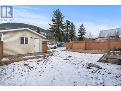 Outside Back Area with Detached Garage - 