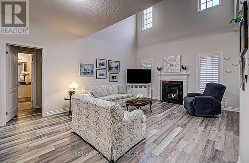 4 Alamode Road, Brampton, ON - Indoor With Fireplace