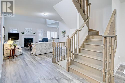 4 Alamode Road, Brampton, ON - Indoor Photo Showing Other Room With Fireplace