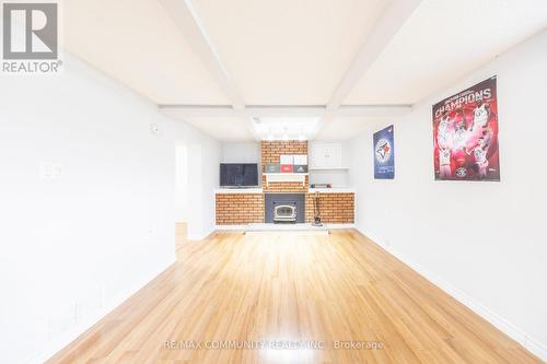 5 Woolwick Drive, Toronto, ON - Indoor Photo Showing Living Room With Fireplace