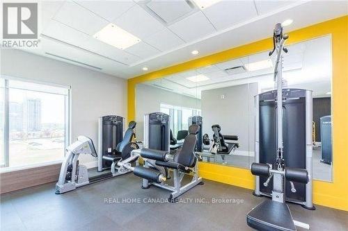 2306 - 2560 Eglinton Avenue W, Mississauga, ON - Indoor Photo Showing Gym Room