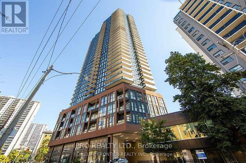 1609 - 159 Wellesley Street E, Toronto, ON - Outdoor With Balcony With Facade