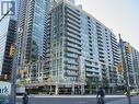 520 - 51 Lower Simcoe Street, Toronto, ON  - Outdoor With Balcony With Facade 