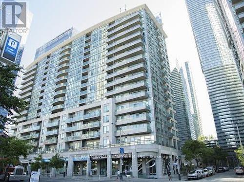 520 - 51 Lower Simcoe Street, Toronto, ON - Outdoor With Balcony With Facade