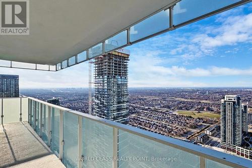 4210 - 3883 Quartz Road N, Mississauga, ON - Outdoor With Balcony With View With Exterior