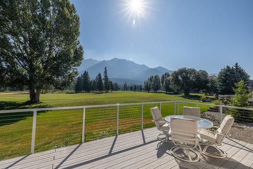 5214 Riverside Drive, Fairmont Hot Springs, BC - Outdoor With Deck Patio Veranda With View