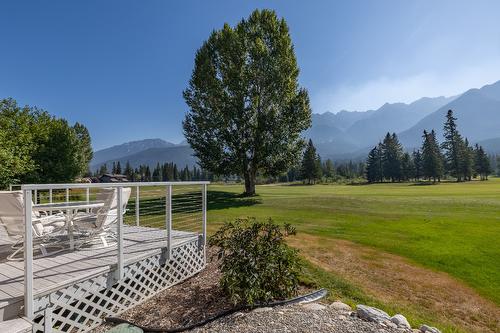 5214 Riverside Drive, Fairmont Hot Springs, BC - Outdoor With Deck Patio Veranda With View