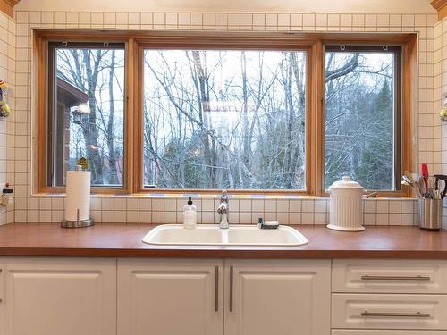 Cuisine - 264 Ch. Fyon, Ivry-Sur-Le-Lac, QC - Indoor Photo Showing Kitchen With Double Sink