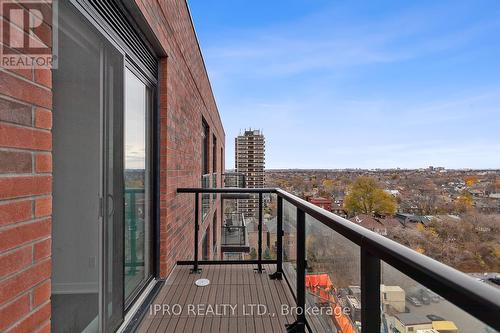 1202 - 185 Alberta Avenue, Toronto, ON - Outdoor With Balcony With Exterior