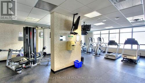 2509 - 4978 Yonge Street, Toronto, ON - Indoor Photo Showing Gym Room