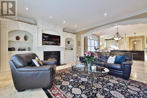 4318 Lakeshore Road, Burlington, ON - Indoor Photo Showing Living Room With Fireplace