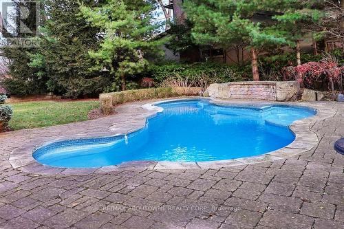 4318 Lakeshore Road, Burlington, ON - Outdoor With In Ground Pool With Deck Patio Veranda With Backyard