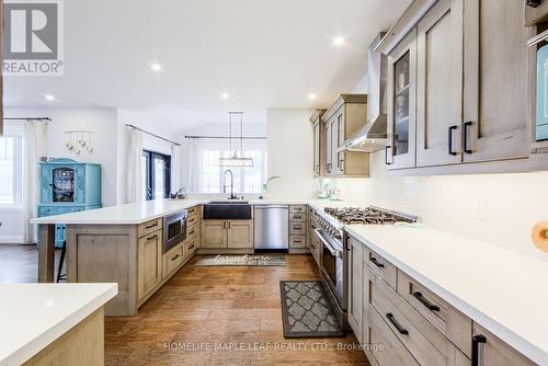 938666 Airport Road, Mulmur, ON - Indoor Photo Showing Kitchen With Upgraded Kitchen