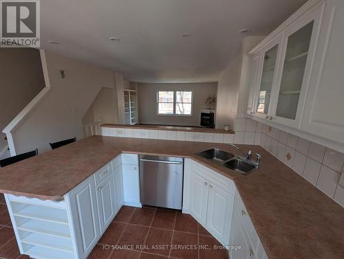 17 Douville Court, Toronto, ON - Indoor Photo Showing Kitchen With Double Sink