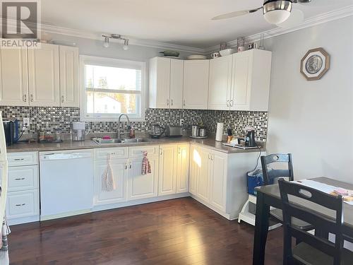 5 Hydro Station Lane, Springdale, NL - Indoor Photo Showing Kitchen With Double Sink