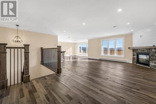 37 Kennedys Lane, Holyrood, NL - Indoor Photo Showing Living Room With Fireplace