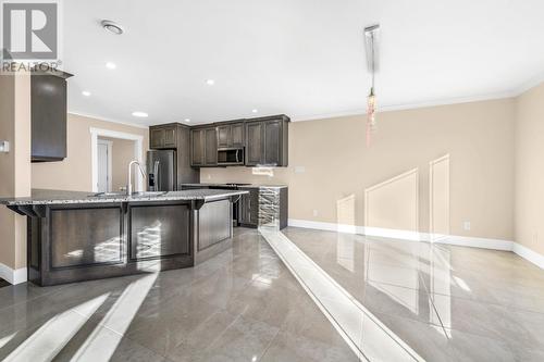 37 Kennedys Lane, Holyrood, NL - Indoor Photo Showing Kitchen With Stainless Steel Kitchen With Upgraded Kitchen