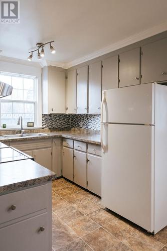 12 Hawker Crescent, Gander, NL - Indoor Photo Showing Kitchen With Double Sink