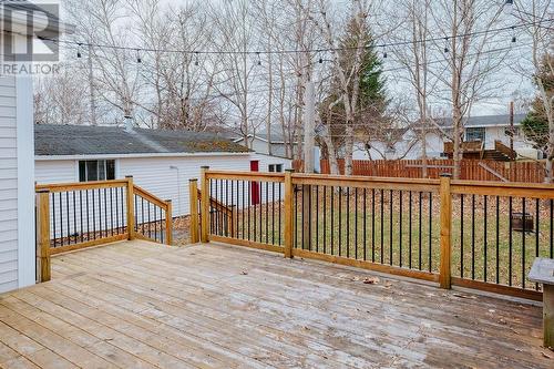 12 Hawker Crescent, Gander, NL - Outdoor With Deck Patio Veranda With Exterior