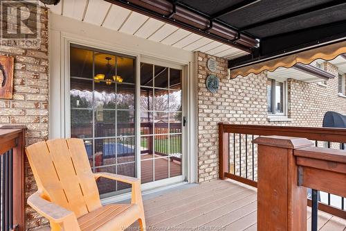 2874 Jos St. Louis, Windsor, ON - Outdoor With Deck Patio Veranda With Exterior