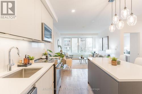 505 - 195 Hunter Street E, Peterborough (Ashburnham), ON - Indoor Photo Showing Kitchen