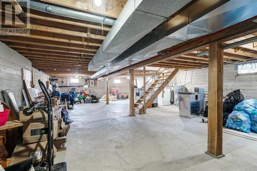 14 Recreation Road, Spaniards Bay, NL - Indoor Photo Showing Basement