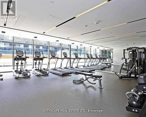 505 - 32 Trolley Crescent, Toronto, ON - Indoor Photo Showing Gym Room