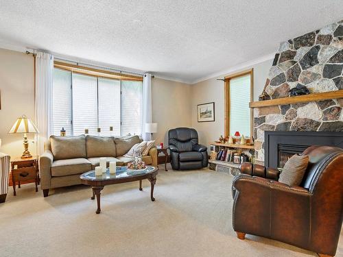 Family room - 999 Ch. John-Dale, Shawville, QC - Indoor Photo Showing Living Room With Fireplace