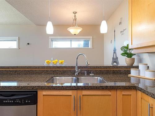 401-2710 Jacklin Rd, Langford, BC - Indoor Photo Showing Kitchen With Double Sink