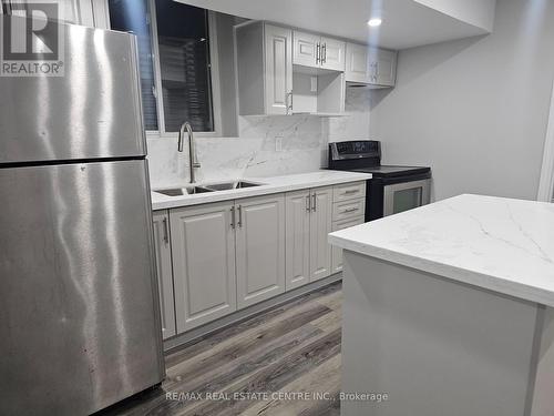 Basemen - 54 Jordensen Drive, Brampton, ON - Indoor Photo Showing Kitchen With Double Sink