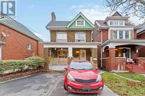 17 Spadina Avenue, Hamilton, ON - Outdoor With Deck Patio Veranda With Facade