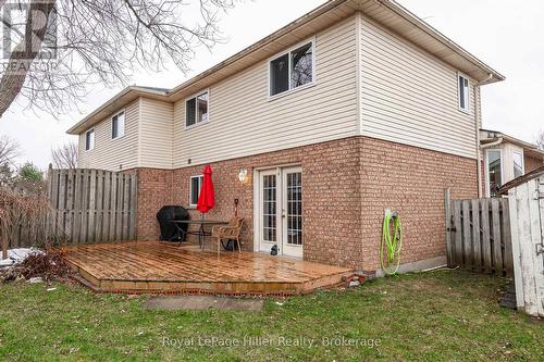 80 Burnham Court, Stratford, ON - Outdoor With Deck Patio Veranda With Exterior