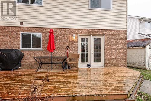 80 Burnham Court, Stratford, ON - Outdoor With Deck Patio Veranda With Exterior