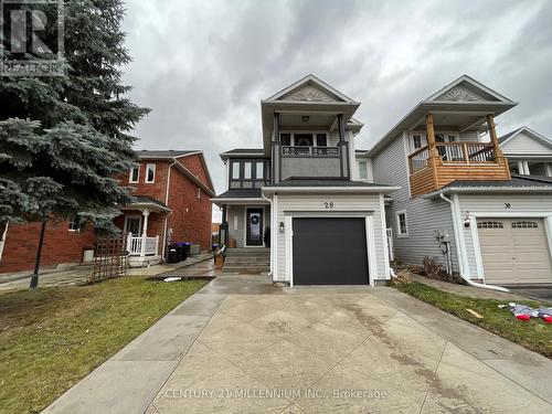 28 Mcgahey Street, New Tecumseth, ON - Outdoor With Balcony With Facade