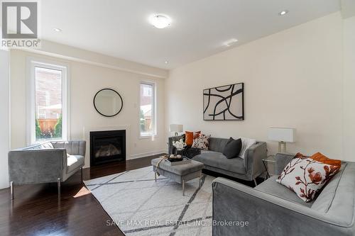 67 Humberstone Crescent, Brampton, ON - Indoor Photo Showing Living Room With Fireplace