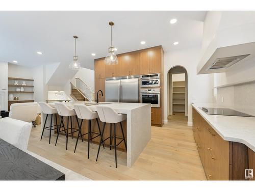 6A Marlboro Rd Nw, Edmonton, AB - Indoor Photo Showing Kitchen With Upgraded Kitchen