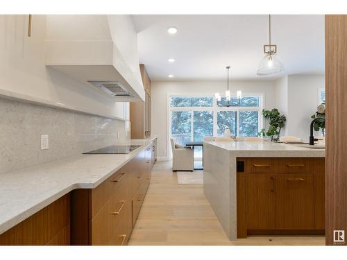 6A Marlboro Rd Nw, Edmonton, AB - Indoor Photo Showing Kitchen With Upgraded Kitchen