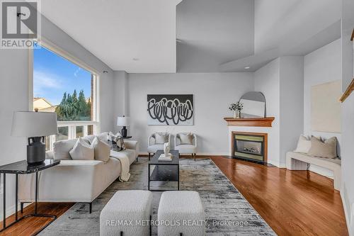 458 Meadow Street, Oshawa, ON - Indoor Photo Showing Living Room With Fireplace