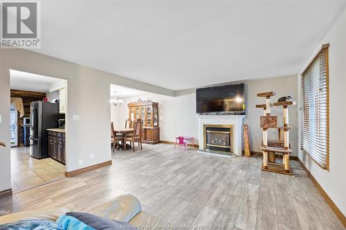 213 Wedgewood, Tecumseh, ON - Indoor Photo Showing Living Room With Fireplace