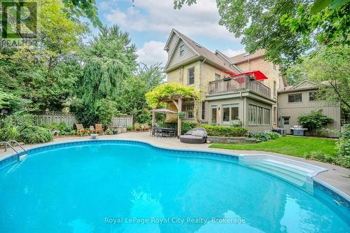 42 Liverpool Street, Guelph (Exhibition Park), ON - Outdoor With In Ground Pool With Backyard