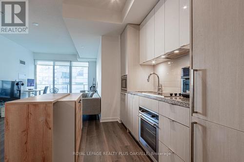 2105 - 125 Blue Jays Way, Toronto, ON - Indoor Photo Showing Kitchen With Upgraded Kitchen