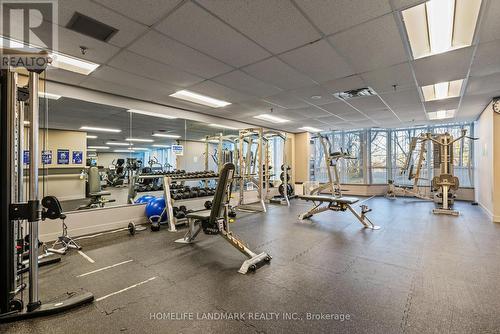 1408 - 5 Rowntree Road, Toronto, ON - Indoor Photo Showing Gym Room