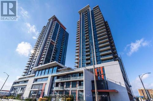 1710 - 55 Eglinton Avenue W, Mississauga, ON - Outdoor With Balcony With Facade