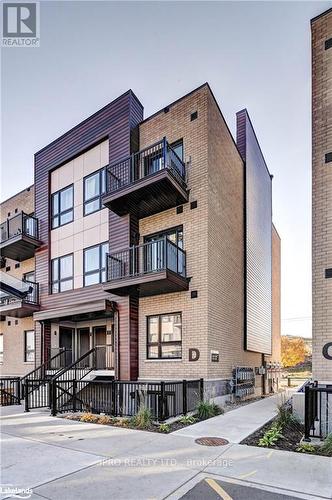 D-14 - 10 Palace Street, Kitchener, ON - Outdoor With Balcony