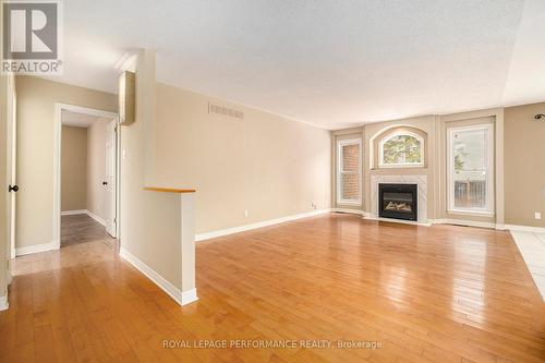 70 Forest Gate Way, Ottawa, ON - Indoor Photo Showing Living Room With Fireplace