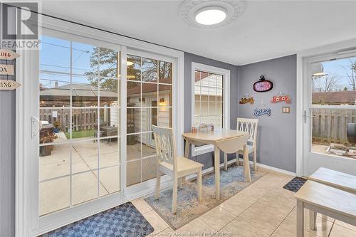 3456 Glenwood, Windsor, ON - Indoor Photo Showing Dining Room